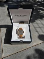 Maurice Lacroix heren horloge, Sieraden, Tassen en Uiterlijk, Horloges | Heren, Overige merken, Leer, Staal, Polshorloge