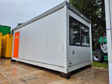 6x3m kantoorunit / woonunit / schaftkeet / bouwkeet  beschikbaar voor biedingen
