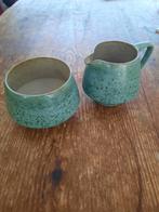 Suiker en melkstel van keramiste Hannie Mein, gesigneerd, Antiek en Kunst, Ophalen