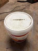 Emmer strooizout, Ophalen, Gebruikt, Kunststof, Met deksel