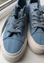 Sneakers/schoen 39 - 40. NIEUW! Stof met leuke rafeltjes., Ophalen, Nieuw, Blauw, Sneakers of Gympen
