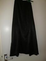Zwarte lange rok, maat 48, Kleding | Dames, Grote Maten, Rok, Zwart, Ophalen of Verzenden, Zo goed als nieuw