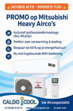VERWARM MET U AIRCO MET MONTAGE AAN DE SCHERPSTE PRIJZEN, Ophalen, Verwarmen, Nieuw, 3 snelheden of meer