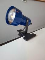 vintage knijpspot wandlampje spot retro jaren 70 design lamp, Gebruikt, Metaal of Aluminium, Vintage, Ophalen of Verzenden