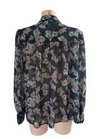 Reiss blouse L, Zwart, Ophalen of Verzenden, Zo goed als nieuw