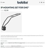 Bobike One Maxi fietsstoel 1P beugel blok set nieuw, Ophalen of Verzenden, Nieuw