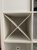 Kallax inzet wit, 2 stuks, Ophalen, Met plank(en), Zo goed als nieuw, Minder dan 150 cm