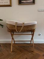 Rotan wiegje incl merinowollen hoeslaken van Kico Label, Ophalen, Zo goed als nieuw, Wieg