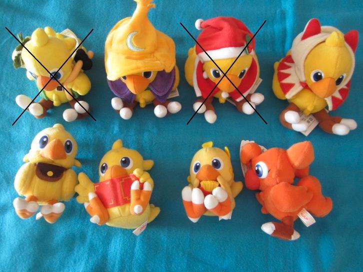 Final Fantasy figuur Chocobo, Verzamelen, Poppetjes en Figuurtjes, Zo goed als nieuw, Ophalen of Verzenden