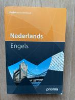 Prisma pocketwoordenboek Nederlands-Engels 9789049100711, Ophalen of Verzenden, Zo goed als nieuw, Prisma of Spectrum, Engels