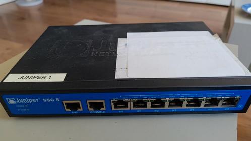 Juniper SSG 5 netwerk router, Computers en Software, Netwerk switches, Gebruikt, Ophalen of Verzenden
