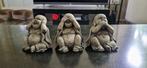 Set van 3 ‘Vintage look’ Boeddha Beeldjes, Ophalen of Verzenden, Zo goed als nieuw