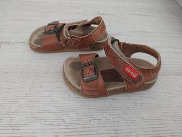 Red Rag bruin leren sandalen maat 22 beschikbaar voor biedingen