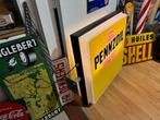 Pennzoil Lichtbak Reclamebord, Verzamelen, Merken en Reclamevoorwerpen, Ophalen, Gebruikt, ., Lichtbak of (neon) lamp