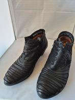 Think zwarte leren met geborduurd laarzen mt 38,5, Kleding | Dames, Schoenen, Zwart, Think!, Lage of Enkellaarzen, Ophalen of Verzenden