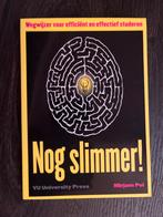 Nog Slimmer! - Wegwijzer voor efficiënt studeren, Ophalen of Verzenden, Zo goed als nieuw, HBO