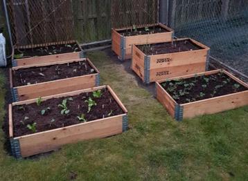Moestuin bakken, palletranden. beschikbaar voor biedingen