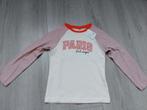 Longsleeve maat 110/116 meisje shirt Parijs paris, Ophalen of Verzenden, Nieuw, Meisje, Shirt of Longsleeve