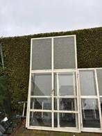 Grote stalen ramen. Gewalst glas, Doe-het-zelf en Verbouw, Glas en Ramen, Ophalen, Gevelraam of Ruit, 160 cm of meer