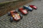 oude ijzeren trapauto lotus ferrari, Ophalen