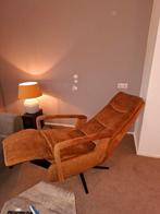 Relaxfautuil met draai/ligstand optie., Huis en Inrichting, Fauteuils, Ophalen, Minder dan 75 cm, Zo goed als nieuw, Stof