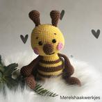 Handgemaakte knuffel bij, Ophalen of Verzenden, Nieuw, Overige typen
