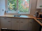 Nette Keuken - Hoekkeuken, beuken. afm. 170x 186 x 60 b x 90, Huis en Inrichting, Ophalen, Gebruikt, Bruin, Hoekkeuken