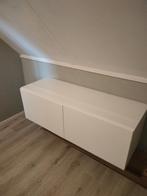 Witte Ikea kast vrijhangend, Ophalen, 100 tot 150 cm, Modern, wit, Zo goed als nieuw