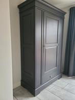 Opbergkast/Jagerskast. Antraciet., Huis en Inrichting, Ophalen, Gebruikt, 100 tot 150 cm, 200 cm of meer