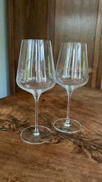 2 hoge wijnglazen van AH Vivo Villeroy & Boch, Glas of Glazen, Ophalen of Verzenden, Overige stijlen, Glas