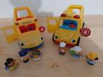 Fischer-price little-people schoolbus keus uit 2 bussen p.st, Ophalen of Verzenden, Gebruikt, Auto of Voertuig, Met geluid