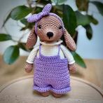 Gehaakte teckel, Kinderen en Baby's, Ophalen of Verzenden, Zo goed als nieuw