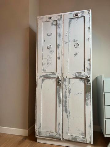 Oude vintage Lockerkast - Volledig Opgeknapt! beschikbaar voor biedingen