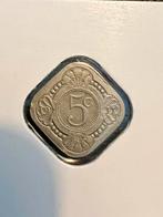 Vierkante stuiver 1933, Postzegels en Munten, Munten | Nederland, Ophalen of Verzenden, Koningin Wilhelmina, 5 cent, Losse munt