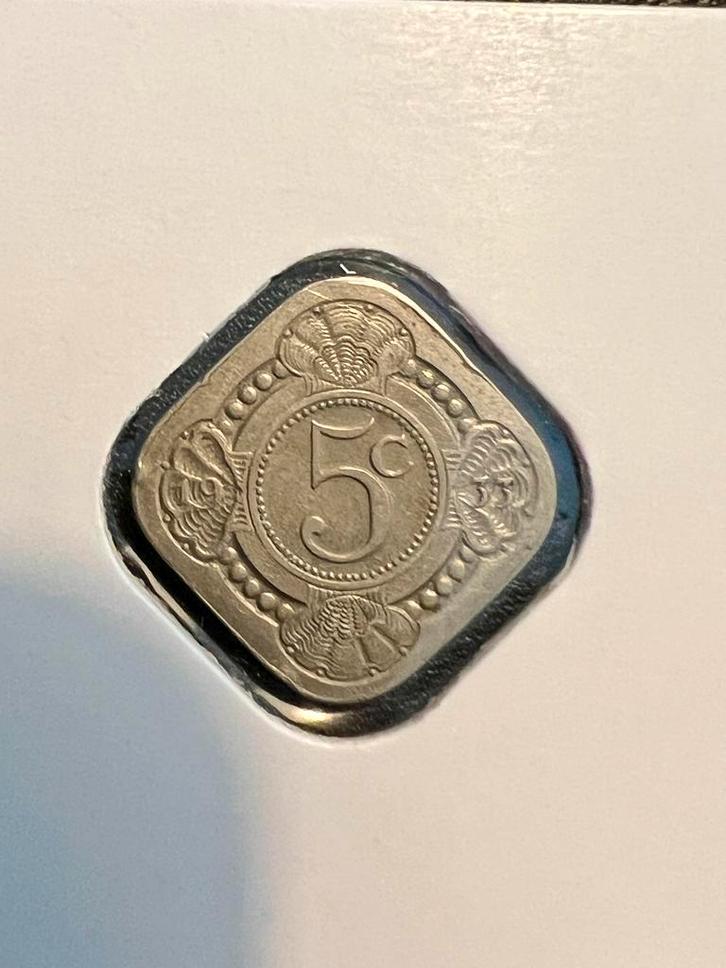 Vierkante stuiver 1933, Postzegels en Munten, Munten | Nederland, Losse munt, 5 cent, Koningin Wilhelmina, Ophalen of Verzenden