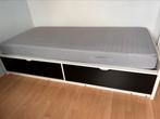 Kinderbed (Ikea) Incl. 2 lades, Huis en Inrichting, Slaapkamer | Bedden, Ophalen, Wit, 190 cm of minder, Zo goed als nieuw