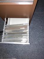 Dossierkast met 4 laden, bruin met veel hangmappen. GRATIS, Ophalen, Minder dan 50 cm, Gebruikt, 100 tot 150 cm