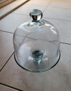 Glazen stolp met plateau, Ophalen, Gebruikt