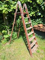 Oude houten schilderstrap, Ophalen, Zo goed als nieuw, Minder dan 2 meter