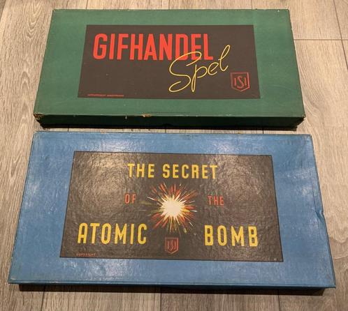 UNIEK New Old Stock BORDSPELLEN GIFHANDEL en HET GEHEIM VAN, Hobby en Vrije tijd, Gezelschapsspellen | Bordspellen, Nieuw, Vijf spelers of meer