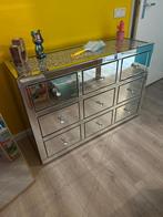 Dressoir Toulouse Diamant Spiegel, Gebruikt, 100 tot 150 cm, Ophalen of Verzenden, Glas