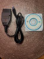 AUTO OBD2 USB VAG-COM KKL 409.1 INTERFACE CABLE AUDI & VW, Auto diversen, Ophalen of Verzenden, Nieuw