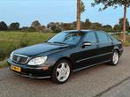 Mercedes-Benz S-klasse S600 Lang V12 367PK 2001 Nette staat, Auto's, Mercedes-Benz, Automaat, Achterwielaandrijving, 5786 cc, Zwart