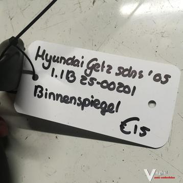 Hyundai Getz 5drs 1.1B 2005 2500201 Binnenspiegel beschikbaar voor biedingen