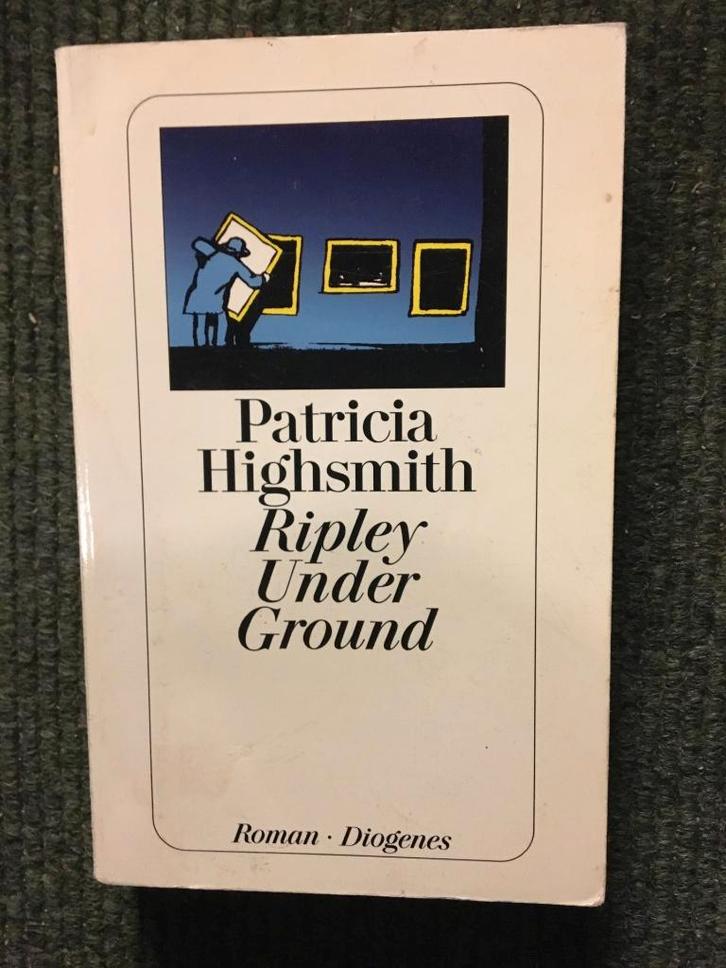 Ripley Under Ground (Duits!) ; door Patricia Highsmith, Boeken, Thrillers, Zo goed als nieuw, Amerika, Ophalen of Verzenden