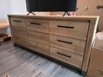 Houten dressoir met lades, Ophalen, 5 laden of meer, 100 tot 150 cm, 150 tot 200 cm