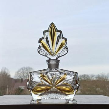 Parfumfles Flacon Ernst Buder Bleikristall Vintage 1960’s beschikbaar voor biedingen