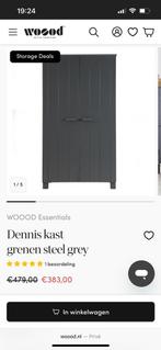 WOOOD kledingkast, Huis en Inrichting, Kasten | Kledingkasten, Ophalen, 100 tot 150 cm, 200 cm of meer, Met hangruimte