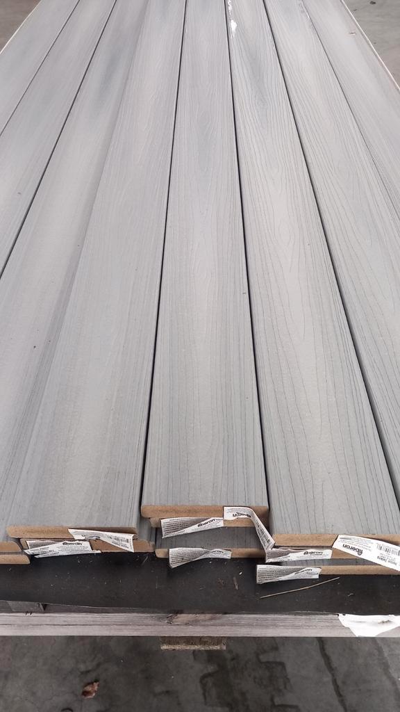 Fiberon composiet castle gray  kantplanken, Tuin en Terras, Palen, Balken en Planken, Nieuw, Planken, 180 tot 250 cm, Ophalen