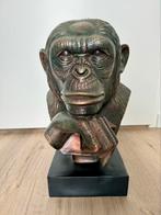 Beeld aap/monkey (18x18x40cm), Antiek en Kunst, Ophalen of Verzenden